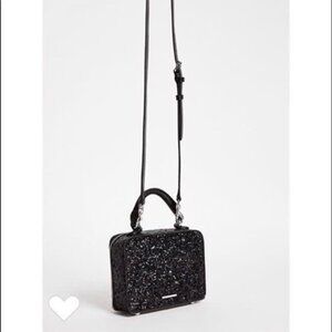 New Rebecca Minkoff glitter box Crossbody bag